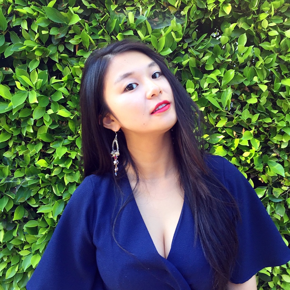 ASOS Navy tea dress with kimono sleeves